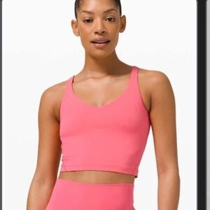lululemon limited edition gauva pink align tank